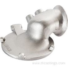 Sand cast automobile exhaust manifold